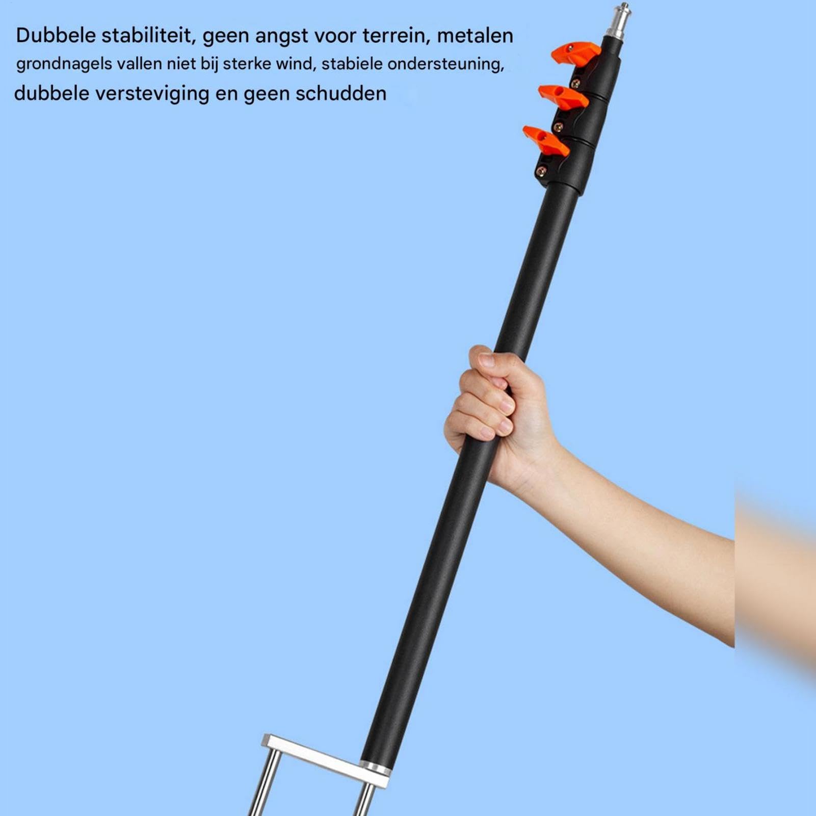 Soporte Para Teléfono Móvil Con Estaca De Suelo Soporte Para Teléfonos | Soporte Para Móvil De Exterior Compatible Con Transmisión En , Fotografía
