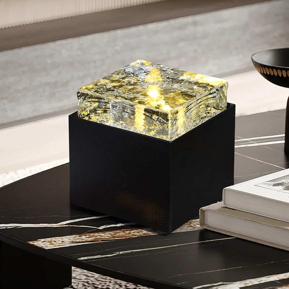 Feng Shui Fontana a cascata moderna e minimalista riciclata con design a scultura fluente for casa e ufficio Interno