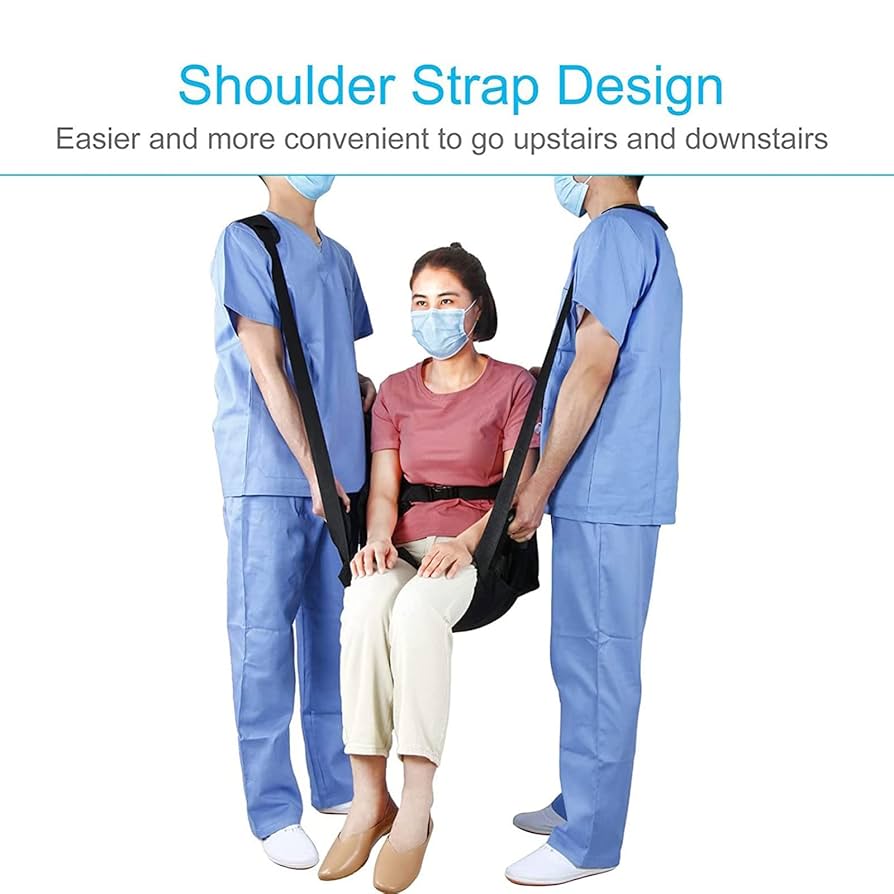 Amazon.co.jp: 車椅子搬送ベルト、医療用搬送リフトスリング
