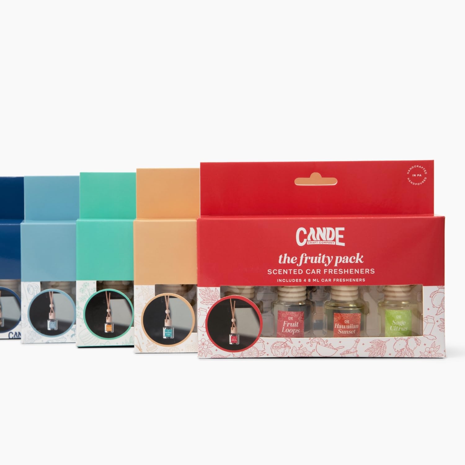 CE Craft Difusor de aceite de fragancia colgante de aire para coche, difusor de ambientador de coche para aceites esenciales, aromas, aromaterapia, difusor de automóvil, larga duración, panadería,