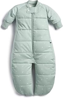 ergoPouch Sleep Suit Bag 3.5 TOG – Baby Sleep Sack & Wearable Blanket, 2-in-1 Convertible Sack to Suit with Legs for Safe Movement, Regulates Temperature Overnight, Unisex (2-4 Years, Sage)