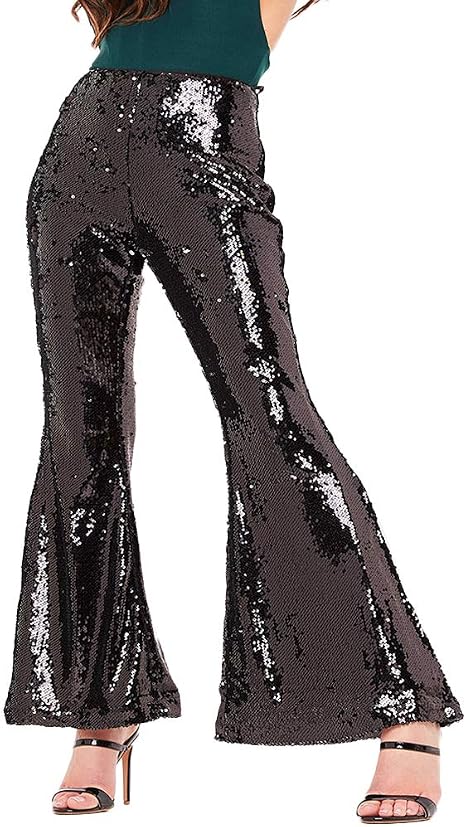 CHICFOR Womens Bell Bottom Flared Pants 