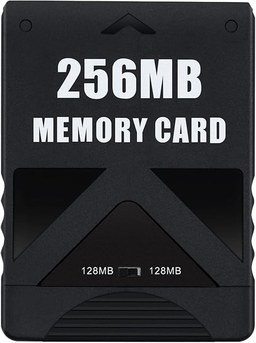 Mcbazel 256MB Memory Card for PlayStation 2, High Speed Game Memory Card Compatible with Sony PS2
