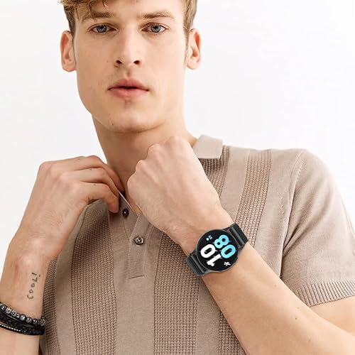 Miniatura 6 de XFYELE Correa de reloj de nailon compatible con Samsung Galaxy Watch 654 1.575 in 1.732 inWatch 6 Classic 1.693 in 1.850 inWatch 5 Pro 1.772 inWatch