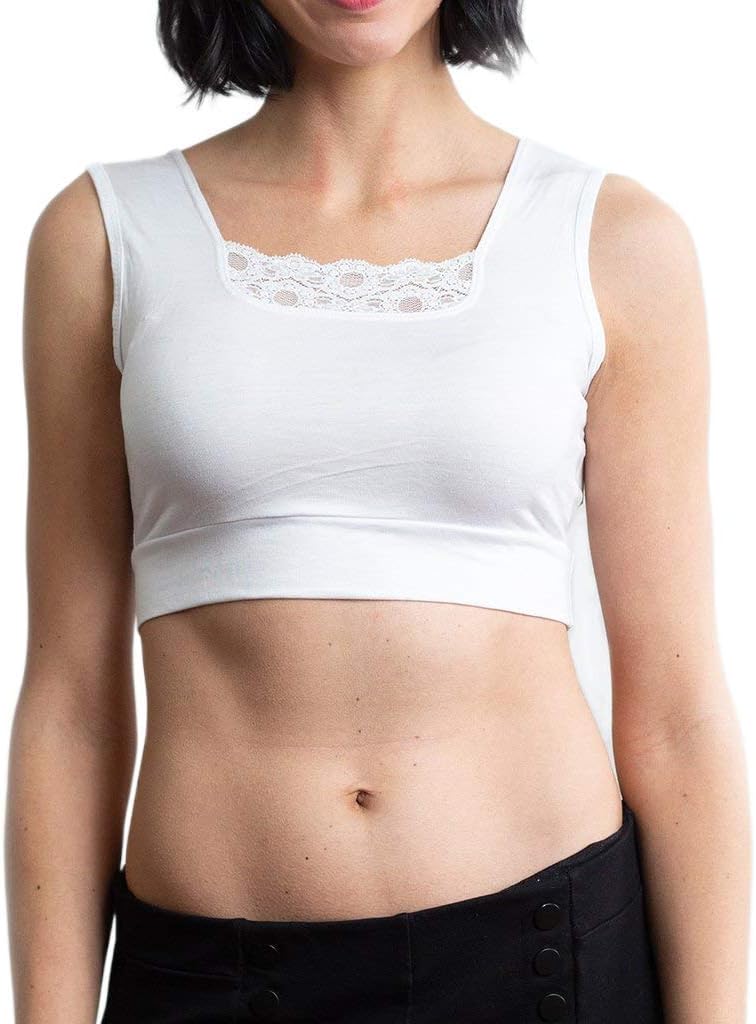 HALFTEE Peekaboo Short Sleeve Layering Tee | Crop Tops for Women & Teens | XS-3X