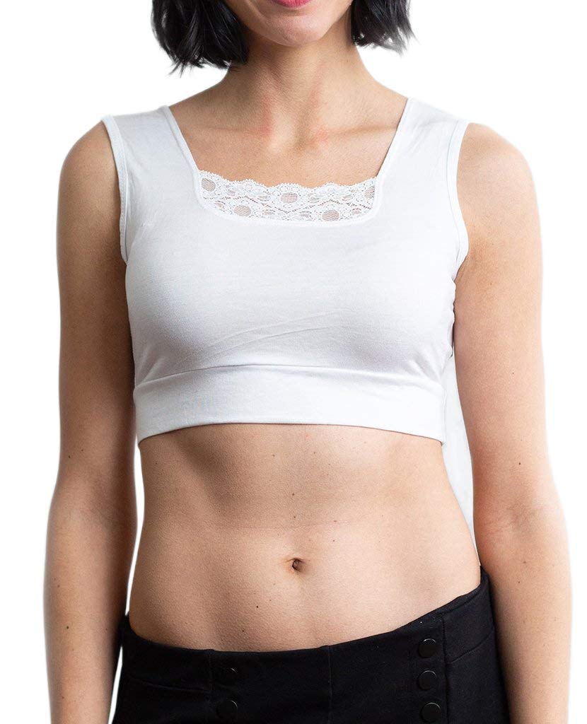 HALFTEE Peekaboo Short Sleeve Layering Tee | Crop Tops for Women & Teens | XS-3X