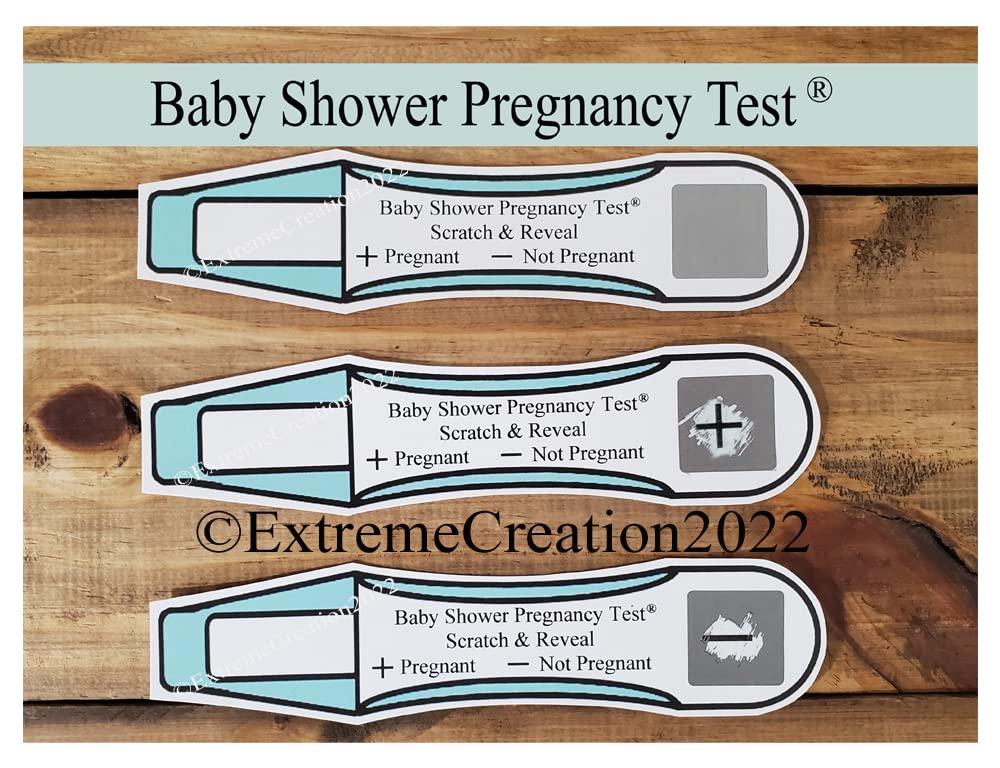 Baby Shower Pregnancy Test ® Set of 20 Baby Shower