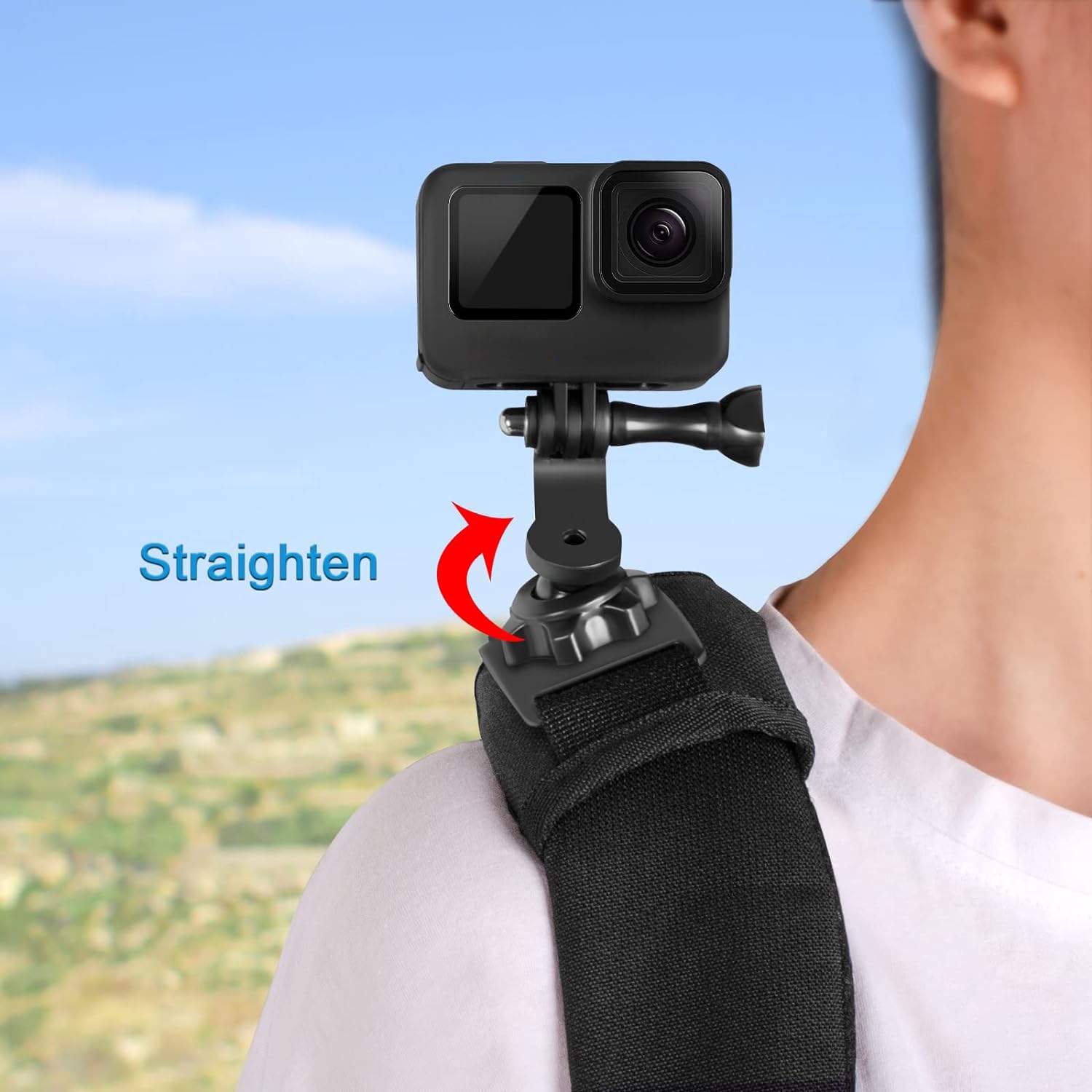 ■Go Pro アクセサリーまとめて★チェストストラップ、アタッチメント Amazon | GoPro Hero 13/12/11/10/9/8/7/6/5/4用アクセサリーセット