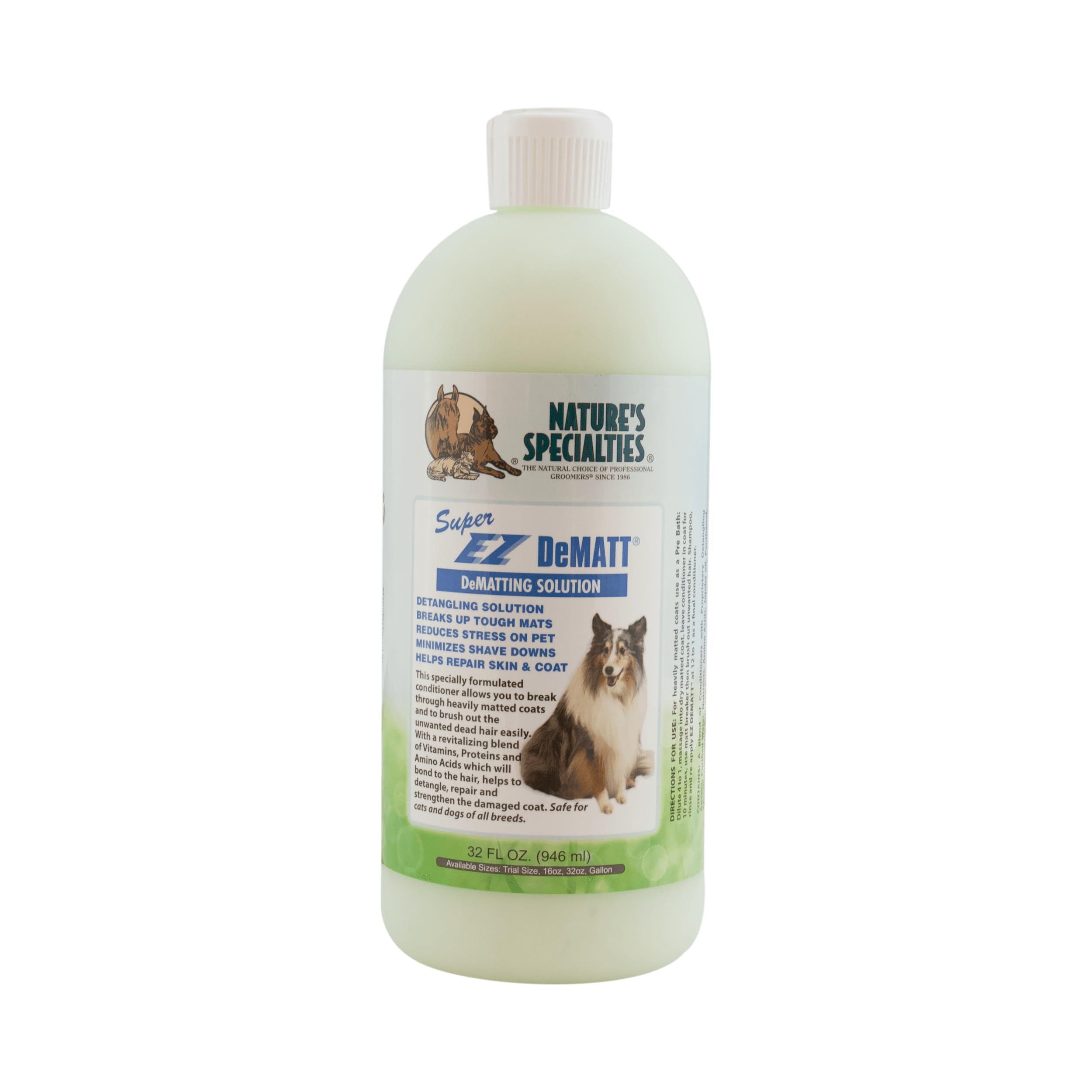 Nature's Specialties Super Ez Dematt Conditioner 946ml / 32Oz