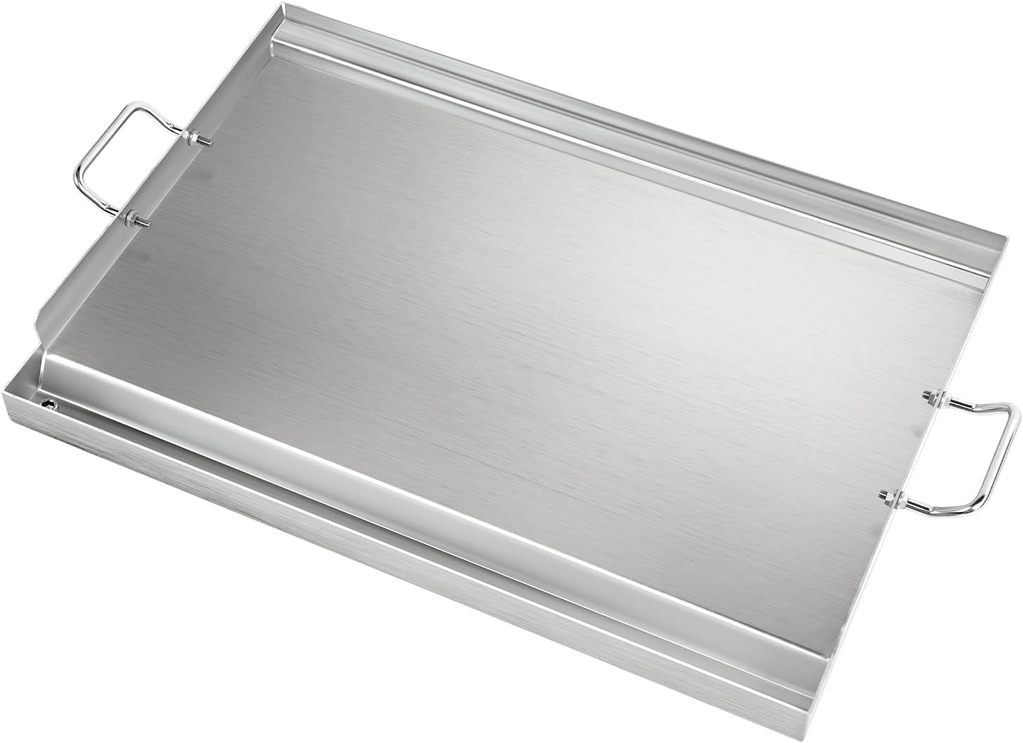 23" x 16" Stainless Steel Cooking Griddle for Outdoor Gas