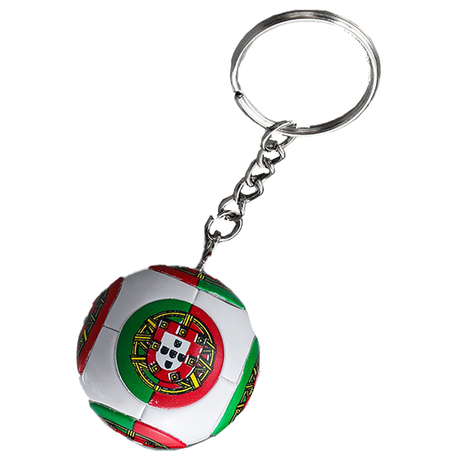 VOLKeychain Compatible For Qatar World Cup football fan supplies small gift keychain souvenir pendant(Portugal)