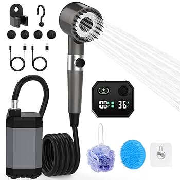 アウトドア用ポータブルファン2個セット　⭐︎ポータブル充電器付き⭐︎ tu-dft2233_09.jpg