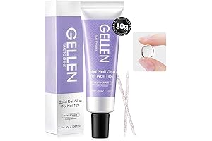 Gellen Solid Nail Glue Gel for Press On Nails