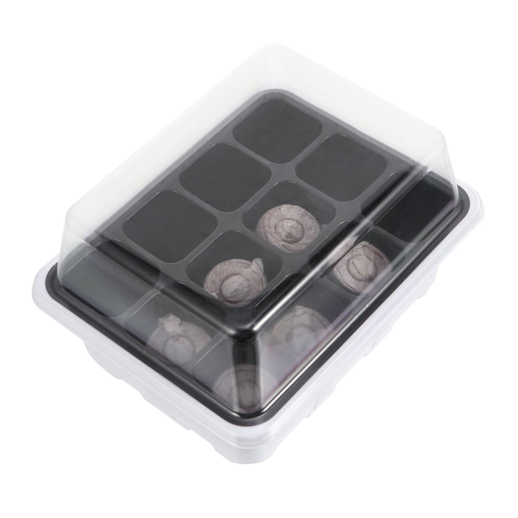 Toyvian 3 Sätze Anzuchtkasten Mit Nährstoffblock Pflanzenanzucht Tray Für Wurzelwachstum Für Garten Und Innenräume 12 Stück * 3