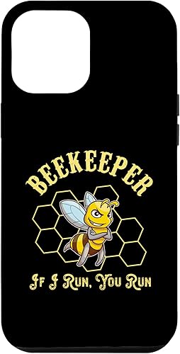 Miniatura 10 de iPhone 1212 Pro Funny If I Run You Run Humorous Beekeeper Sayings Jokes Case