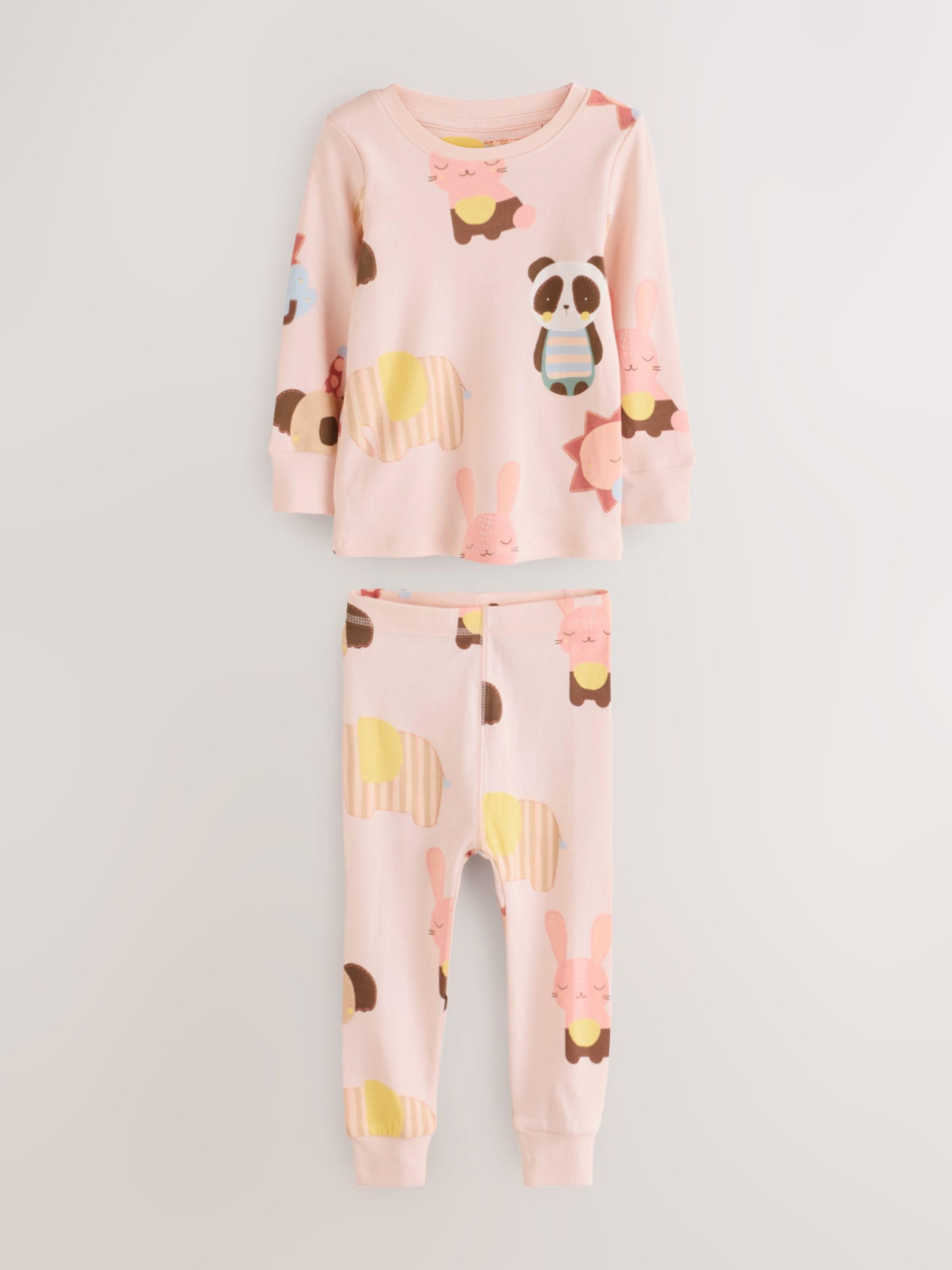 NEXT Fille Pyjama Douillet à Manches Longues, Lot de 3