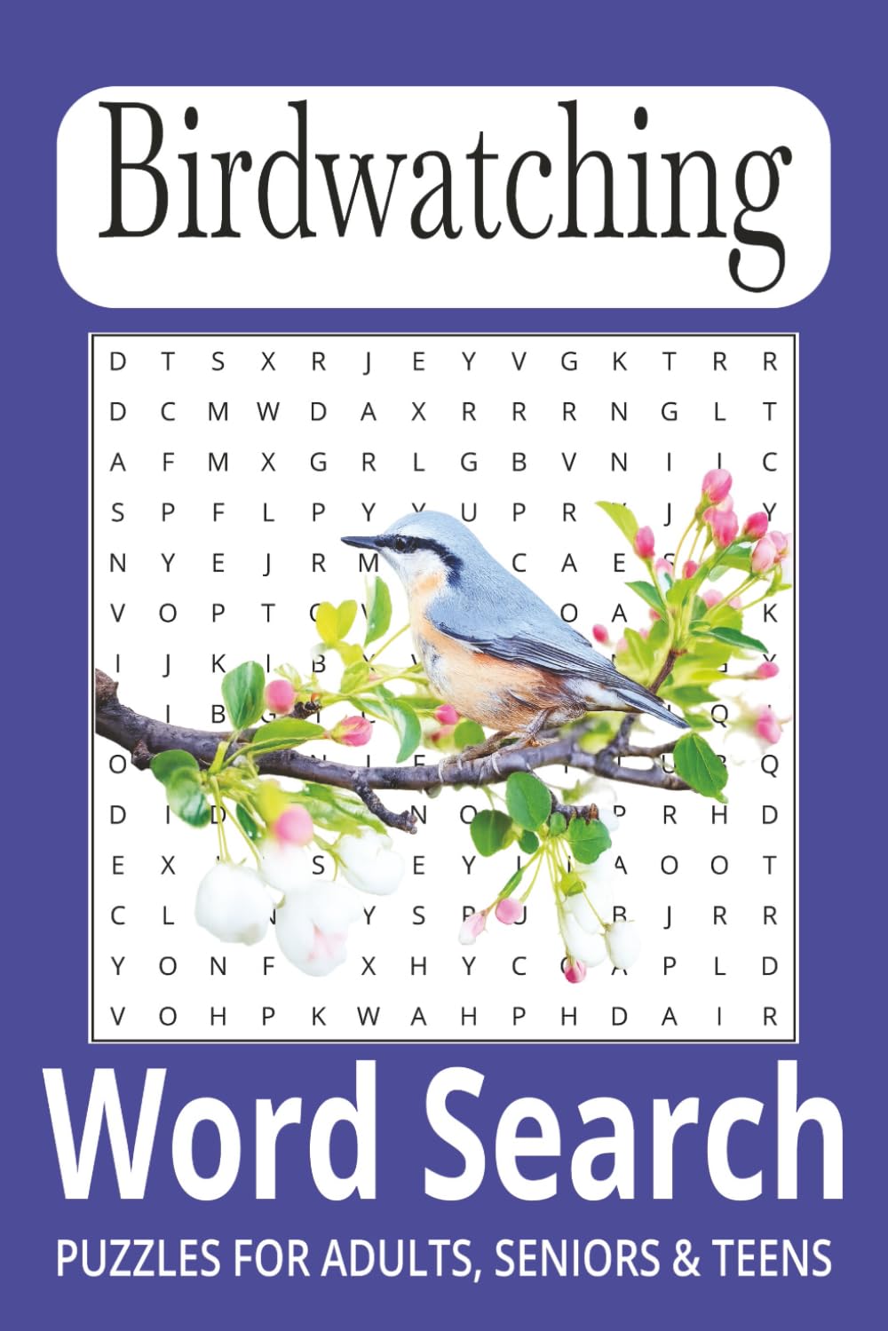 Birdwatching Word Search Puzzle Book: Word Searches with Easy to Read Print about Birdwatching, Bird Names, Bird Nesting and More. | 6x9 inches, 110 ... for Vacations, Holidays, and Free Times.