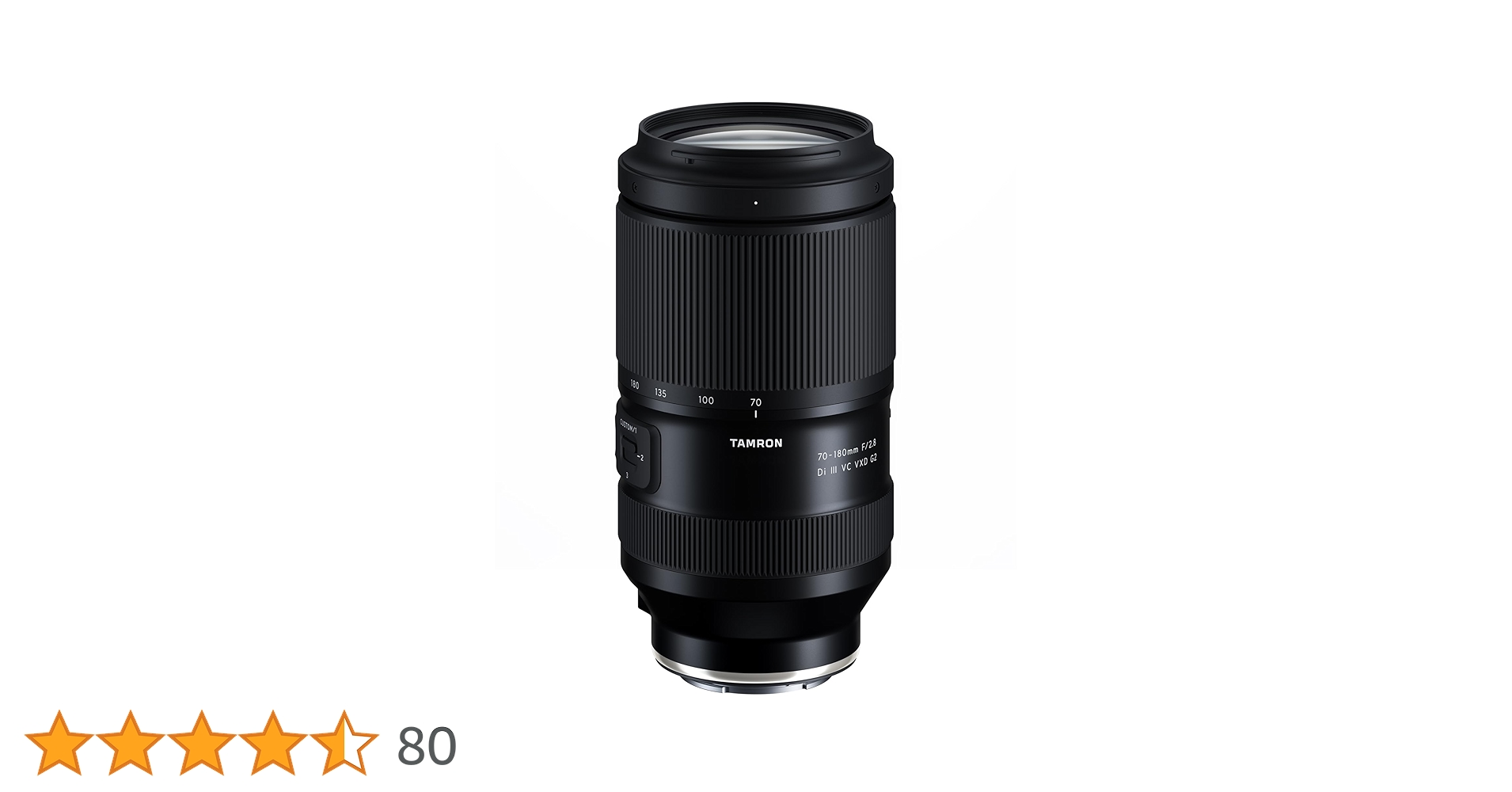 TAMRON 70-180mm F/2.8 Di Ⅲ VXDズームレンズ Amazon.co.jp: Tamron 70-180mm f/2.8 Di III VC VXD G2 レンズ(ソニー