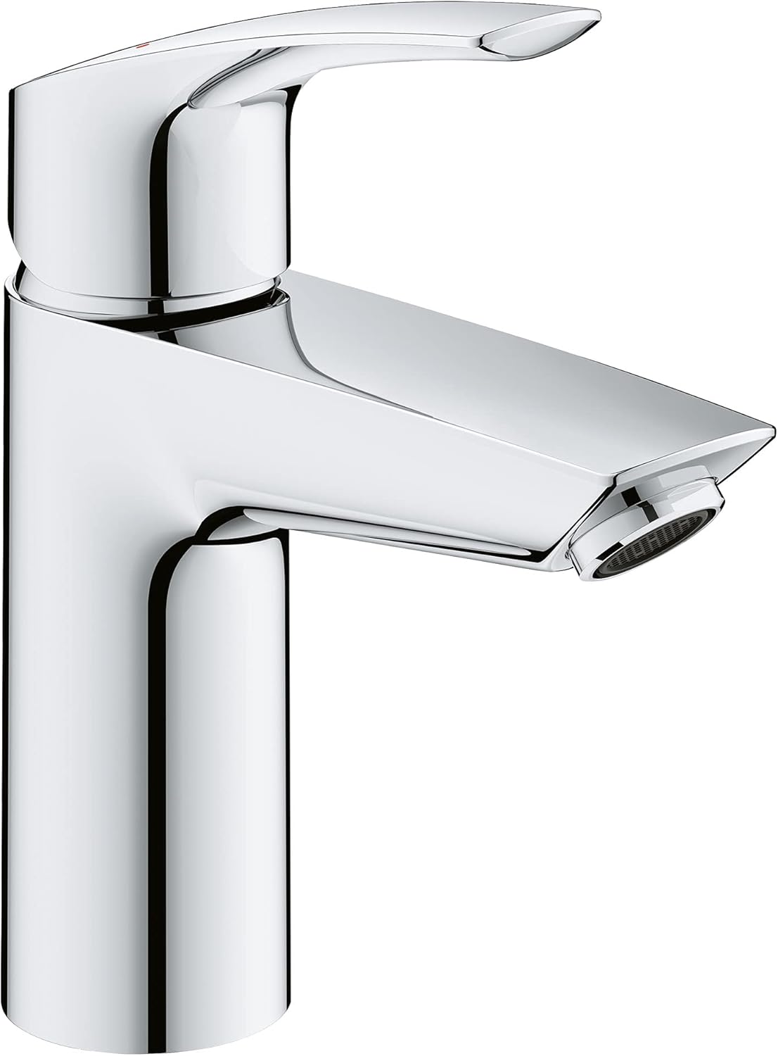 GROHE 32642003 Eurosmart, Single Hole Single-Handle S-Size Bathroom Faucet 1.2 GPM, Chrome