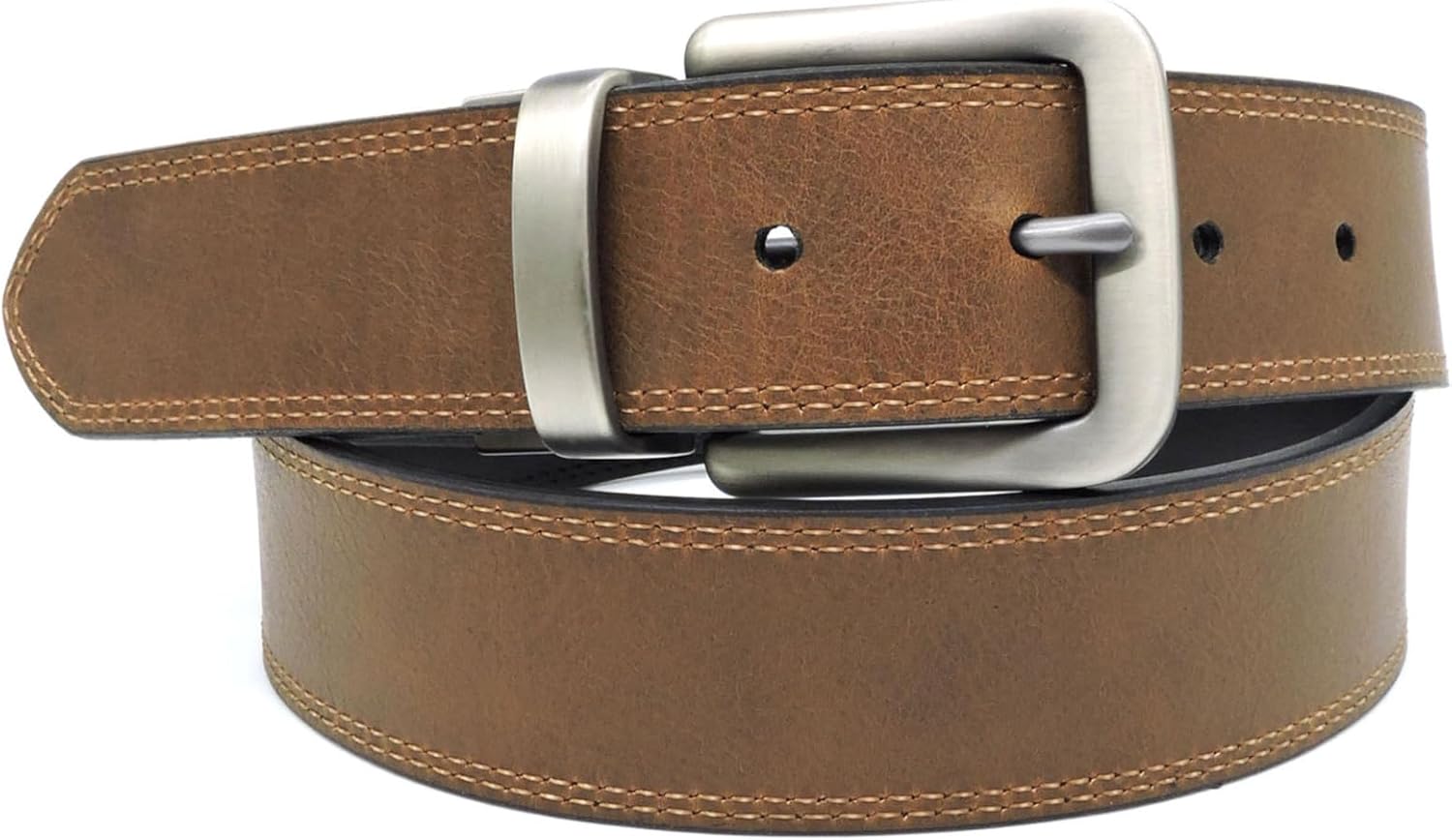 Levi Strauss Signature - Premium Leather Reversible Belt for Men for Jeans, Work, Dress & Casual pants | Cinturon Para Hombre - Image 6