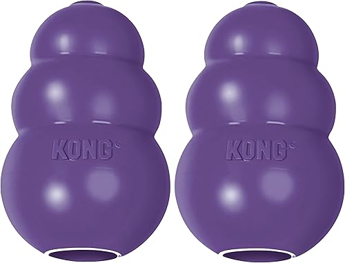 Vista 17 de Kong, Juguete para perros Senior Kong, color morado, L, Púrpura