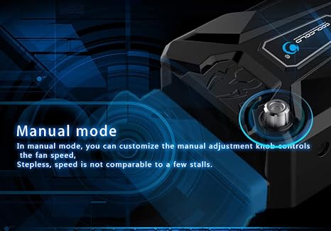 COOLCOLD K27 Laptop Cooler Portable USB Powered Vacuum Cooling Fan for 13-17 Inch Notebooks Ultra Quiet Air Extraction System with Non Slip Base Black Dual Turbo Fans