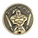 Premium Armor of God - Ephesians 6:11-3D Commemorative Challenge Coin with Antique Gold Finish