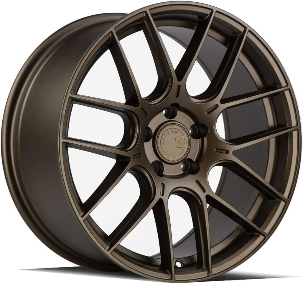Aodhan AH-X Custom Wheel-18x8.5,35 offset,5x120.65 Bolt Pattern,72.6mm Hub-Matte Bronze Rim,Gold,Bronze,Copper