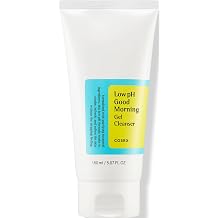 COSRX Low pH Good Morning Gel Face Cleanser, Gentle Face Wash, 5.07 fl oz | Daily Mild Care for Sensitive Skin, Gentle Cleanser, pH Balancing, Tea Tree Oil, Gentle Sebum, Pore Control, Korean Skin Care