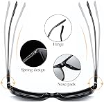 Lunettes de soleil polarisés pour hommes Femmes Retro Ultralight Unbreakable Frame Driving Fishing Outdoor Sun Glasses UV Protection