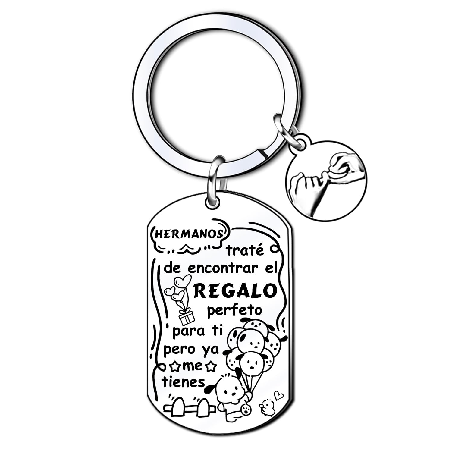 AIMINI Regalo Hermano Llavero Hermano Regalo Hermano Cumpleaños Regalos Aniversario Hermano Regalo Graduación Hermano Regalo Boda Hermano Regalos Navidad Hermano