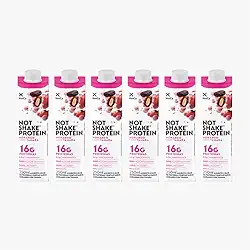 Bebida Proteica NotCo NotShake Protein Morango Tamara 6x250ml, 16g de Proteína, Ingredientes 100% Vegetais, Sabor Morango, Low Carb, Sem Açúcar Adicionado, Baixo em Gorduras, Vegetariano.