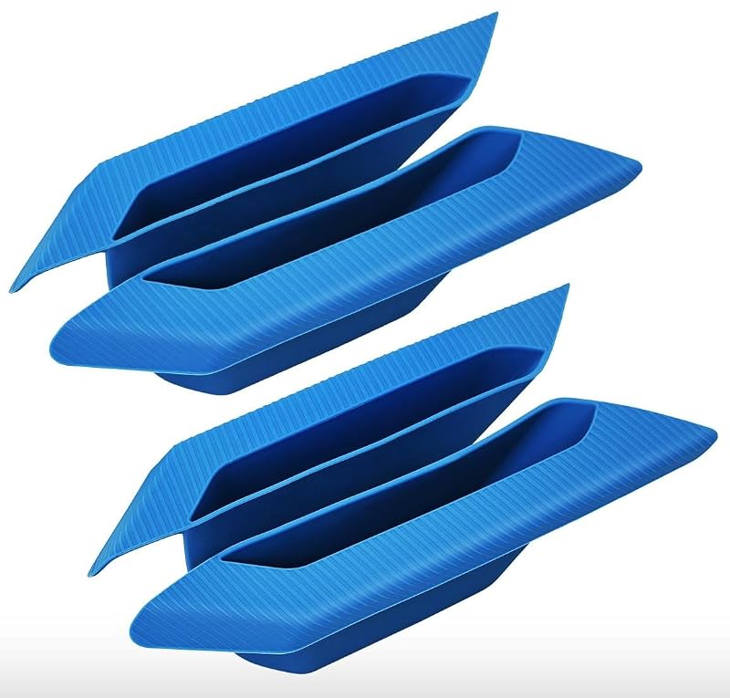 Bandeja organizadora para puxador de porta Ford Bronco 4 Portas 2021–2025 JROAD azul