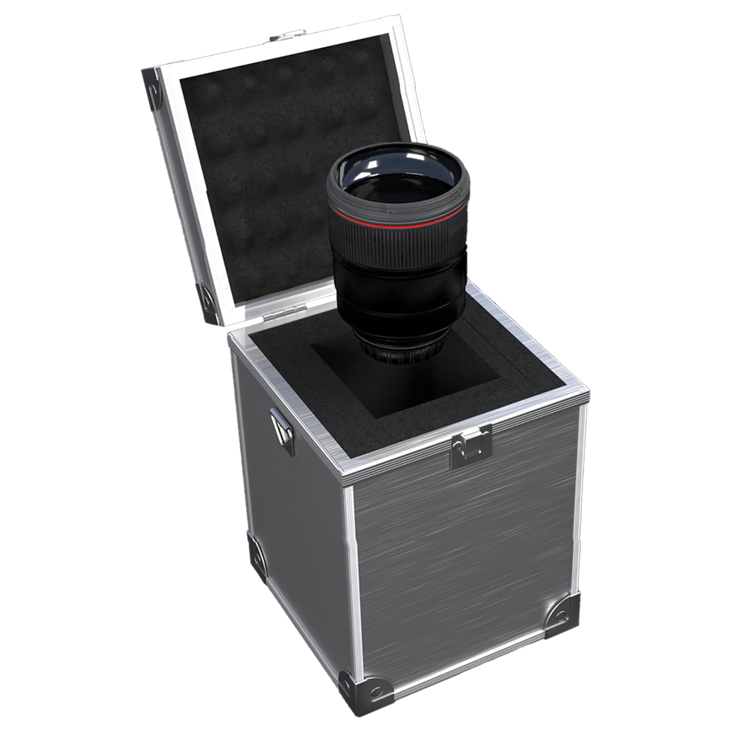 MOAAD Camera Protective Case with Handle Waterproof Dry Box Durable 6"x6"x12" |Cameras & Photo | Camera & Photo Accessories | Cases, Bags & Covers-Pack 1