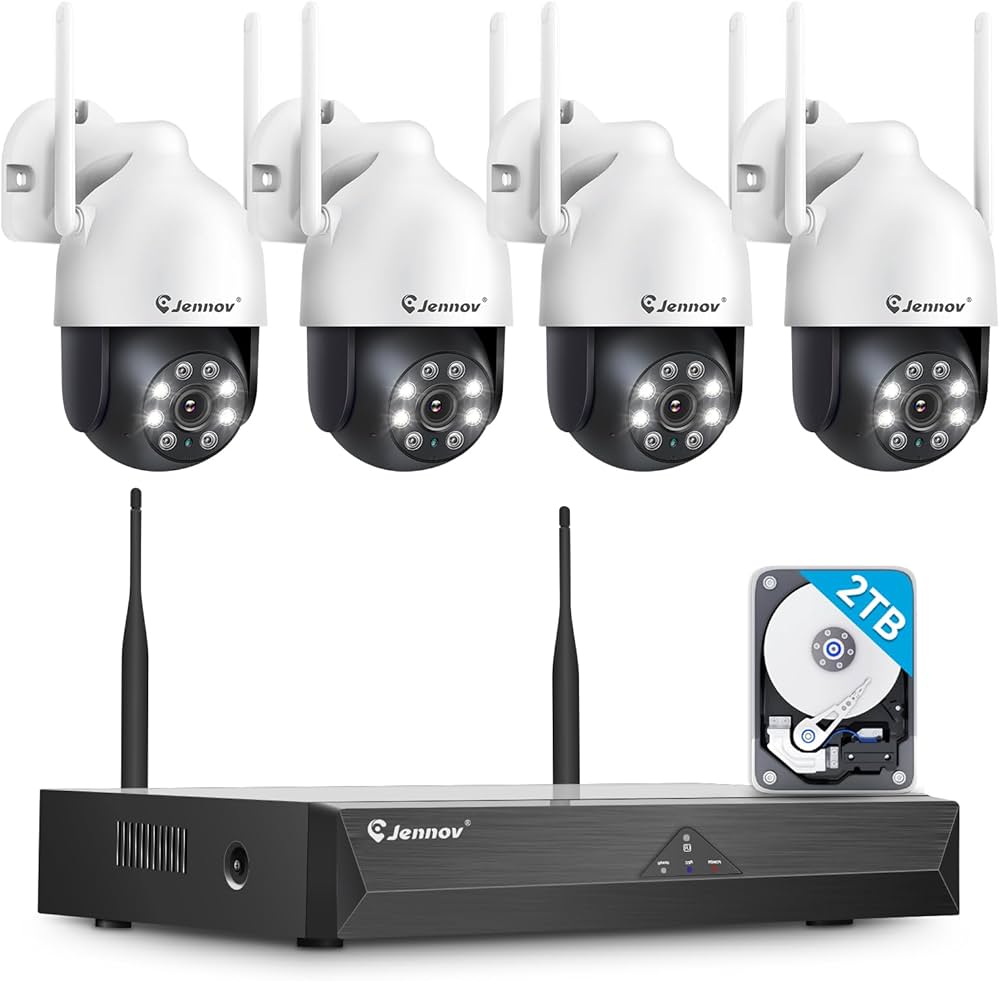 500万画素 防犯カメラ 4台セット 3TB 8チャンネルまで増設可 遠隔監視 500万画素 防犯カメラ 4台セット 3TB 8チャンネルまで増設可 遠隔監視