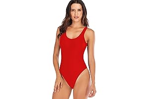 Exquisite Scoop Neck One-Piece: Embody Confidence by the Poolside