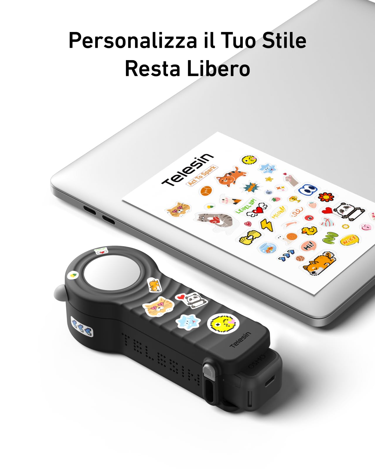 TELESIN DisAdv - Custodia protettiva rigida per DJI Osmo Pocket 4/Pocket 3 & Xtra Muse, custodia rigida con protezione a 4 strati, porta filtro magnetico e protezione dell'obiettivo del display Gimbal