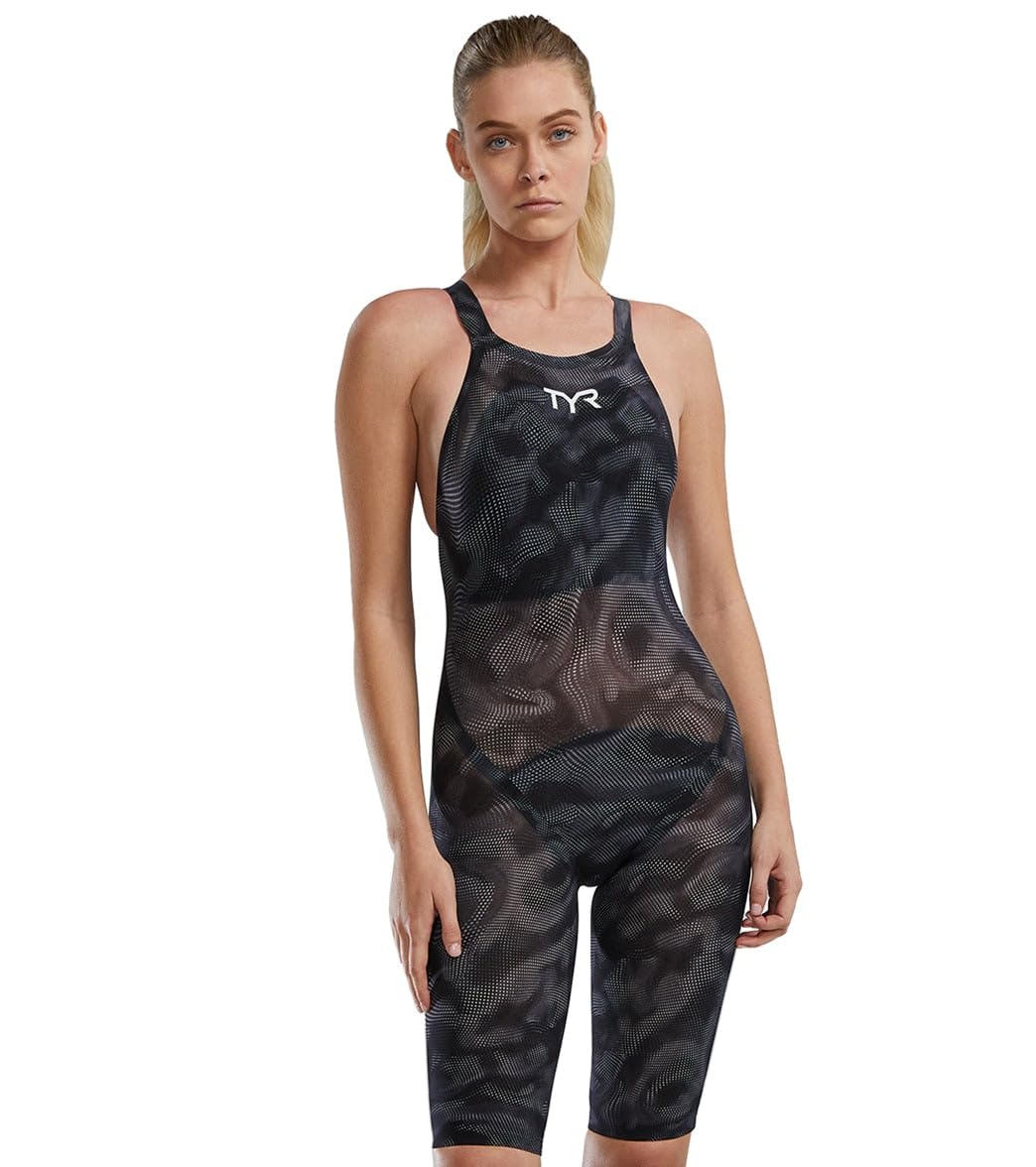 Tech Suit On Sale TYR Avictor Prelude Open Back Grey Buy And