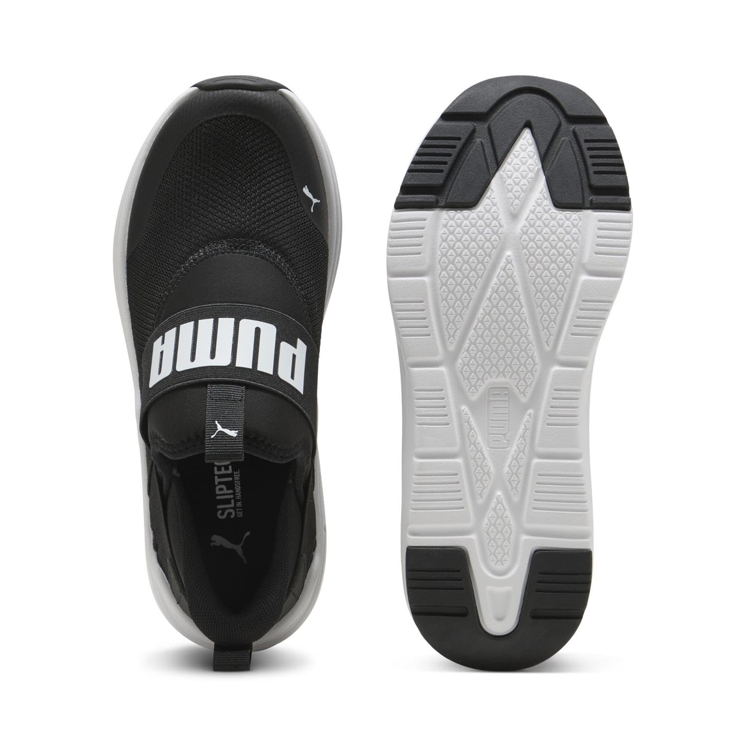 PUMA Softride Wired 2 Sliptech Jr, Scarpe da Ginnastica Unisex-Bambini e Ragazzi