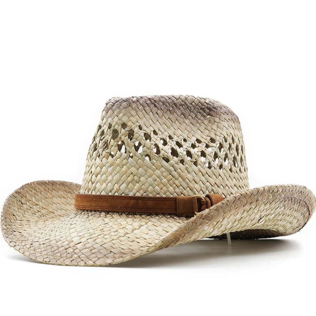 Sonnenhut Strohhut Hut Frauen Eimer Cowboy Strohhut Sonne Strandhut