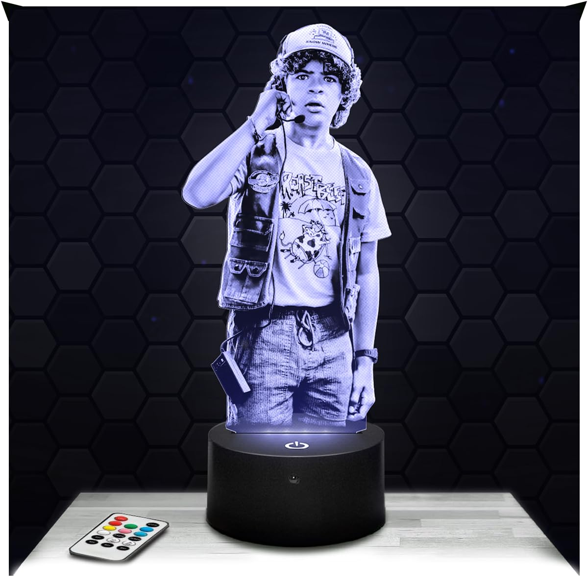 Lampe Dustin S. Things Veilleuse Tactile 3D