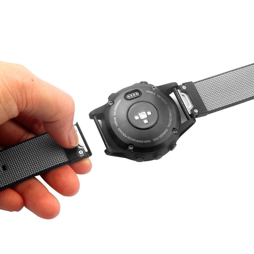 Bracelet à libération Rapide de Bande de Watch en Nylon pour 5 Plus 6 Pro 935 945 S60 S62