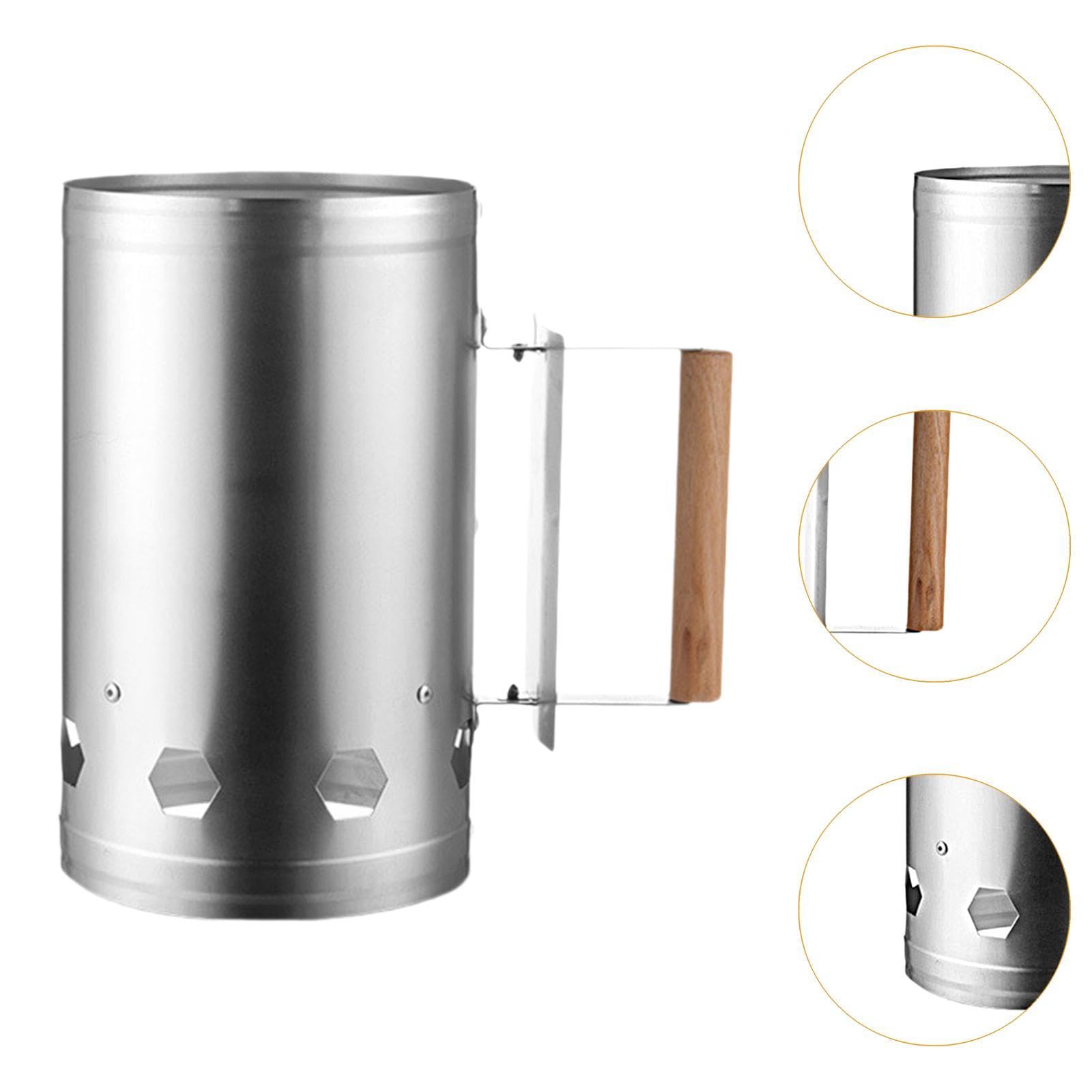 Fenteer Cubo de Encendido para Chimenea, Multiusos, para Jardín, Camping, Picnic Y Barbacoa Al Aire Libre.