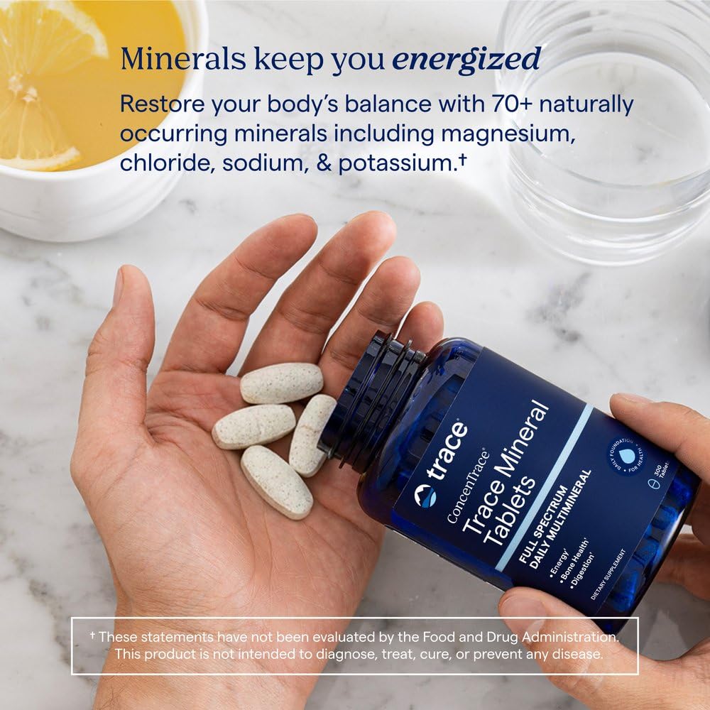 Trace Minerals ConcenTrace Ionic Trace Mineral Tablets, 300 Tablets — Amazon image 6