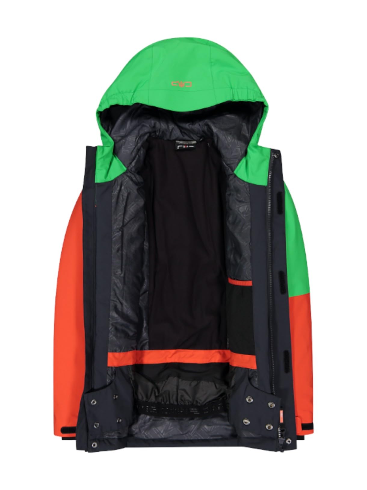 CMP Giacca da sci per bambini Clima Protect con cappuccio