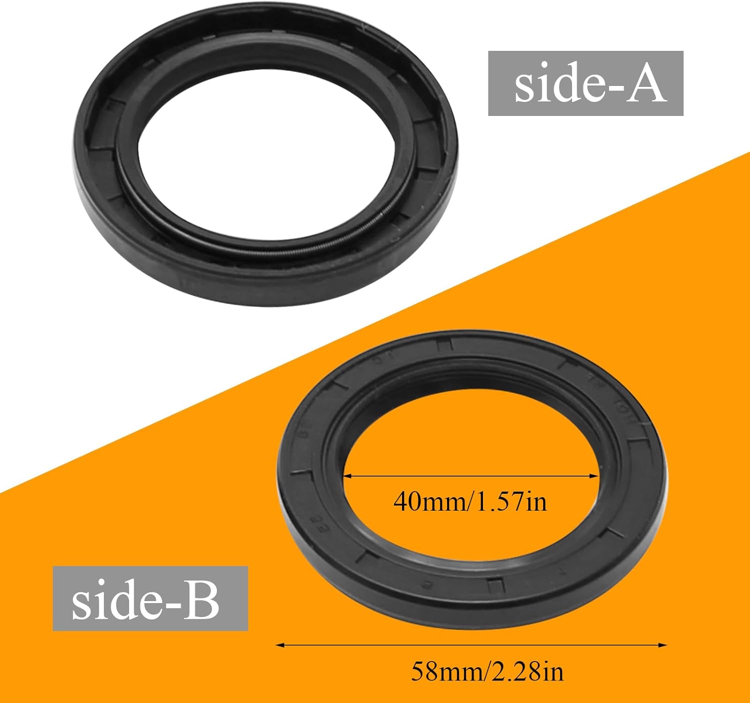 91051-HA7-651 Front Wheel Bearings Seals Kit For Honda Foreman 400 450 500 TRX400 TRX450 TRX500 1995-2013 Rincon TRX680 TRX650 2003-2023 Foreman Rubicon 500 2001-2014