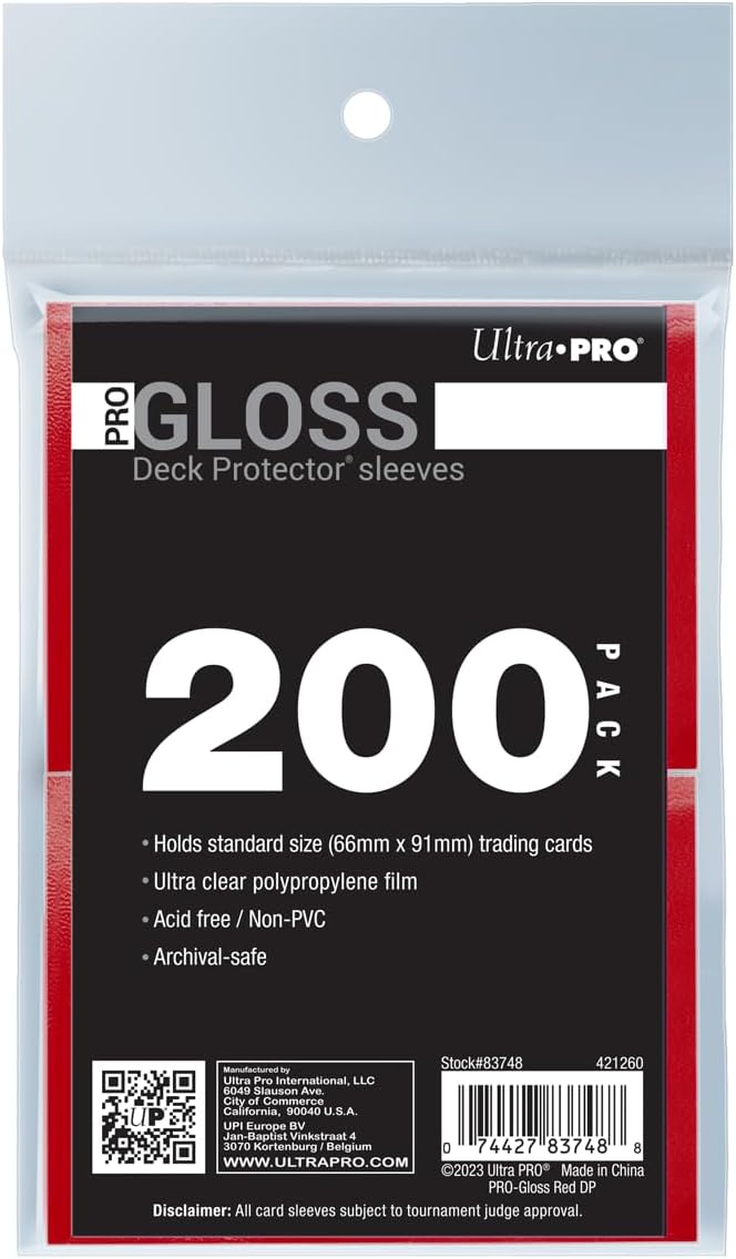 Card Sleeves Ultra Pro Soft Sleeves 1000| Karten Hüllen | TCG Pokemon Yu-Gi-Oh Pokemon Tcg Sleeves