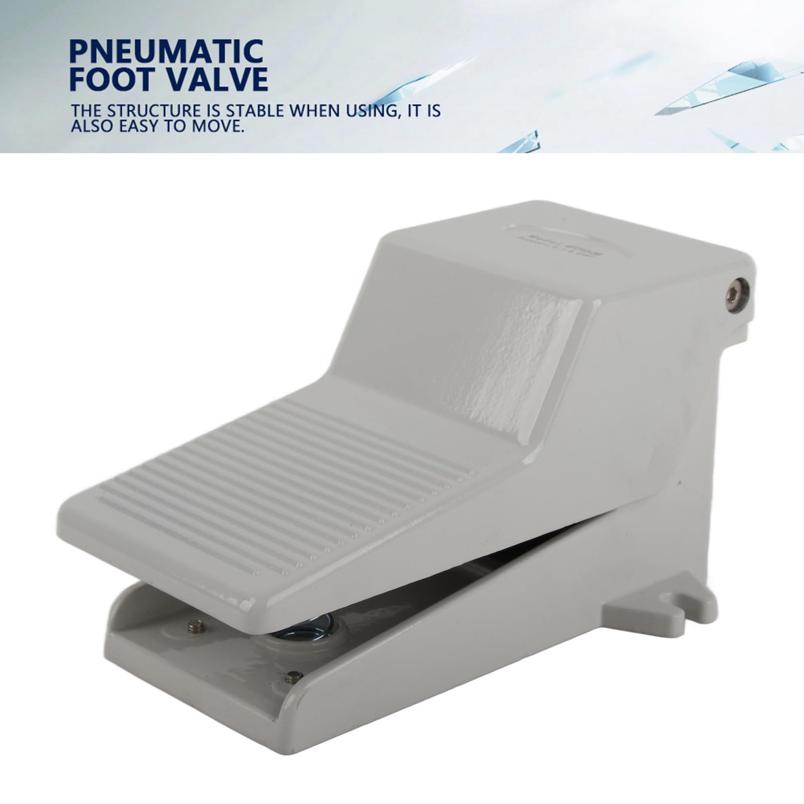 G1/4 2 Position 5 Way Aluminum Alloy Pneumatic Foot Press Control Valve