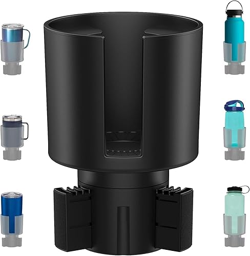 Expansor de portavasos de automóvil, compatible con Yeti Rambler de 302620 onzas, Hydro Flask de 3240 onzas, otras botellas y tazas de 3.4 a 3.8