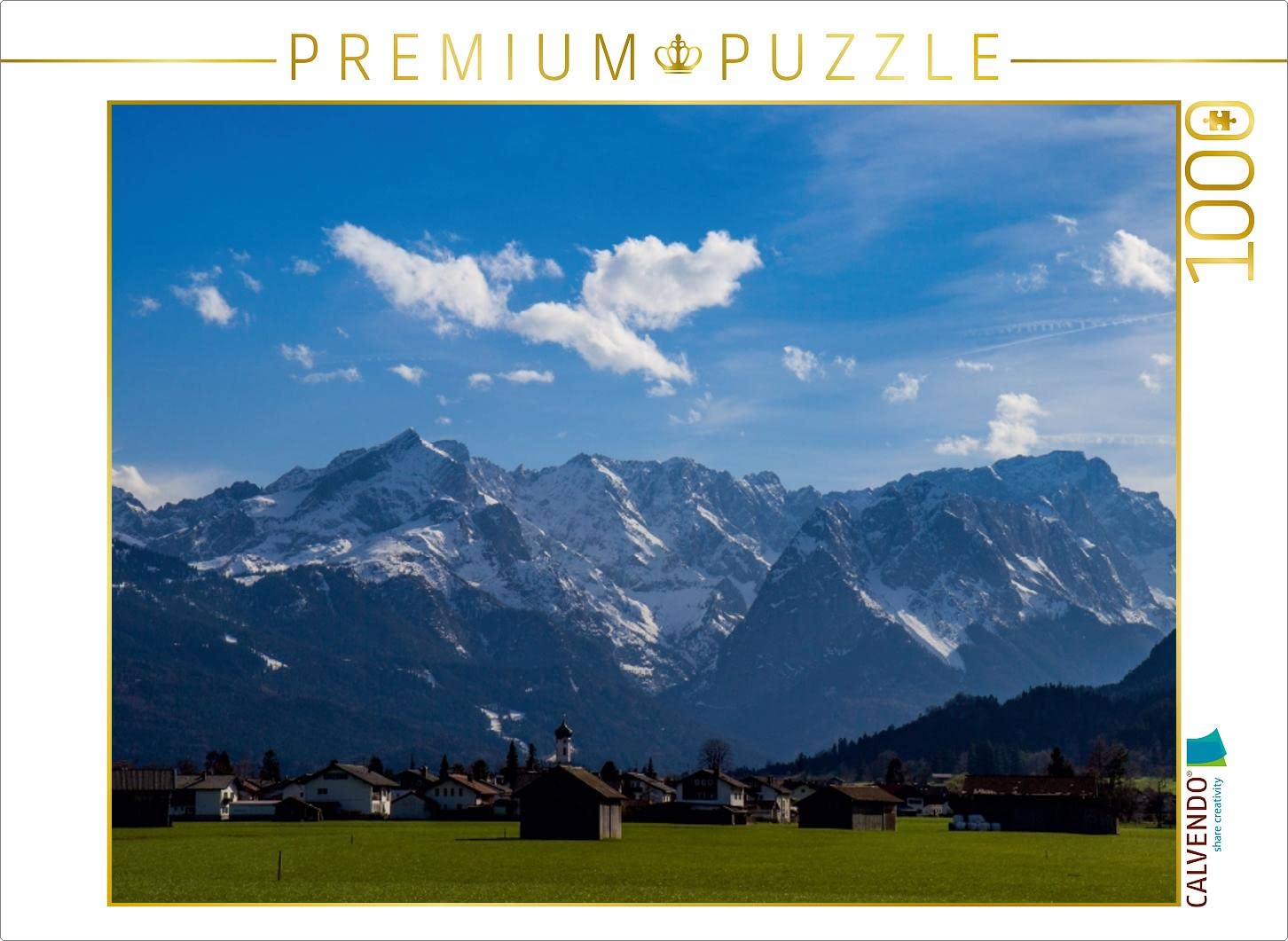 CALVENDO Puzzle Im Allgäu – 1000 Teile, 64 X 48 Cm, Hochwertige Qualität Aus Europa, Für Erwachsene